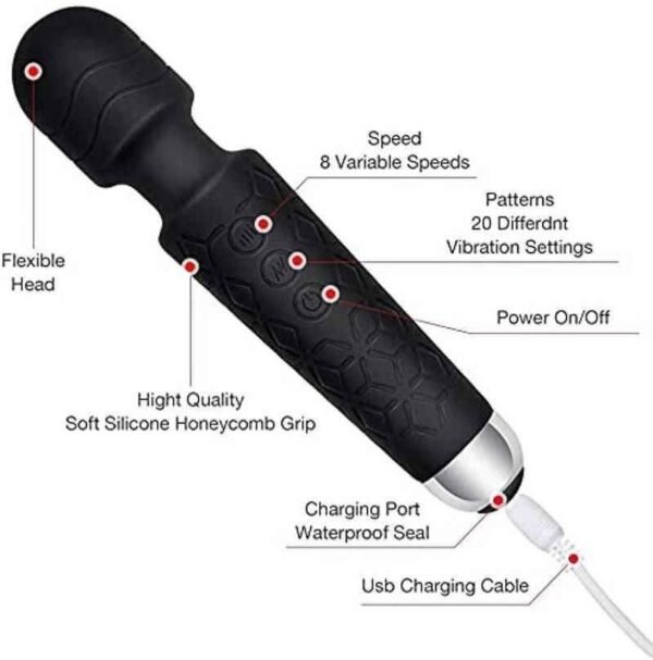 Vibrator Body Massager Wand Vibrator - Image 6