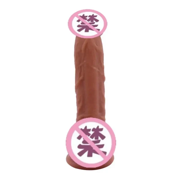 Silicone Dildos for Female Masturbation Penis Cock Skin Sliding Foreskin with Huge Suction Cup Toys for Women - Image 6